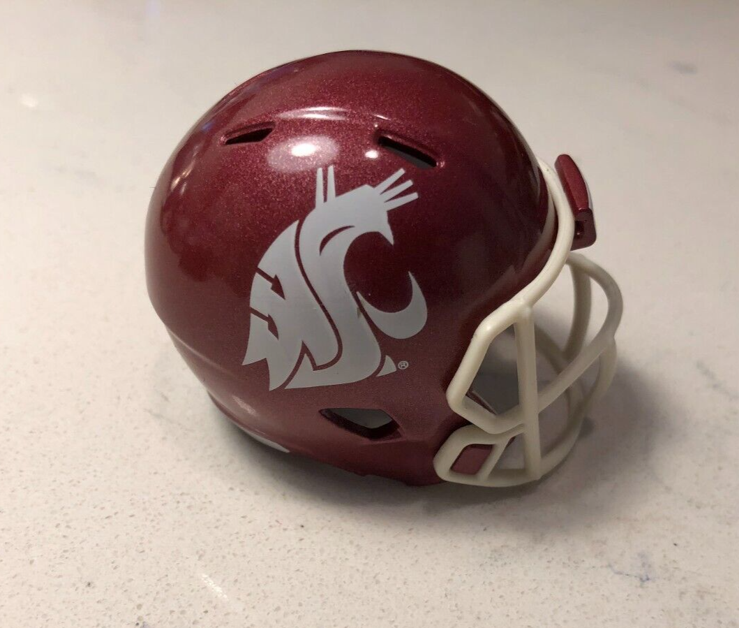 Washington State Cougars RIDDELL speed pocket pro helmet Pac-12 NCAA Wazzu