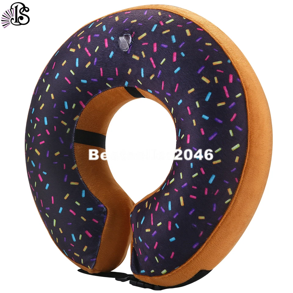 Soft Pet Cone Recovery Collar Protective Inflatable Collars for Dogs and Cats - Image 3 of 4