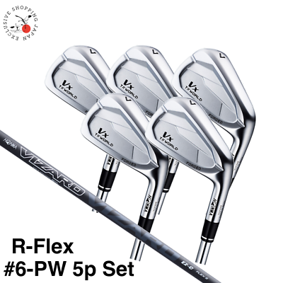 HONMA Golf Tour World Vx Iron Set #6-P 5p Vizard EZ-C Graphite