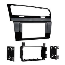 Metra 99-9013HG Black Single/Double DIN Dash Kit for 2015-up Volkswagen Golf