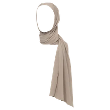Fawn Soft-Touch Crepe Headscarf