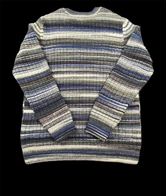 Brax Feel Good Rick Long Sleeve Pullover Sweater Wool and Acrylic EU 52 US L