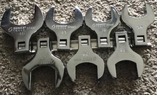 Sunex 9740a 7 Piece 1/2" Dr. Metric Jumbo Crowfoot Wrench Set C