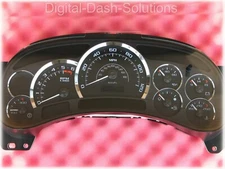 2003-2006 OEM FACTORY STOCK CADILLAC ESCALADE BLACK PLATINUM COMPLETE CLUSTER