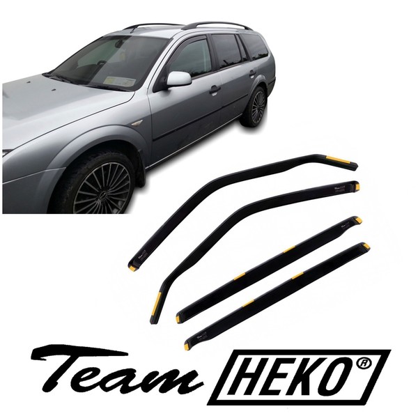 Windabweiser Regenabweiser Heko FüR Ford Mondeo 2000-2007 Kombi 4-Tlg-image