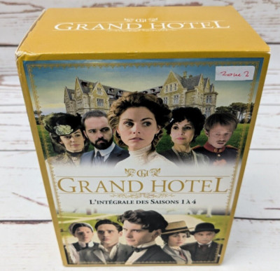 Grand Hotel Seasons 1-4 Koba Films French Language Like Downton Abbey Zone 2 DVD