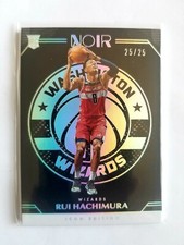 2019-20 PANINI NOIR ICON RUI HACHIMURA RC! 25/25! 1/1! ONLY 25 EXIST!