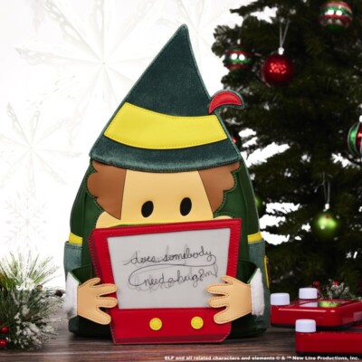 NWT Loungefly Elf 20th Anniversary Cosplay Lenticular Mini  display picture 2
