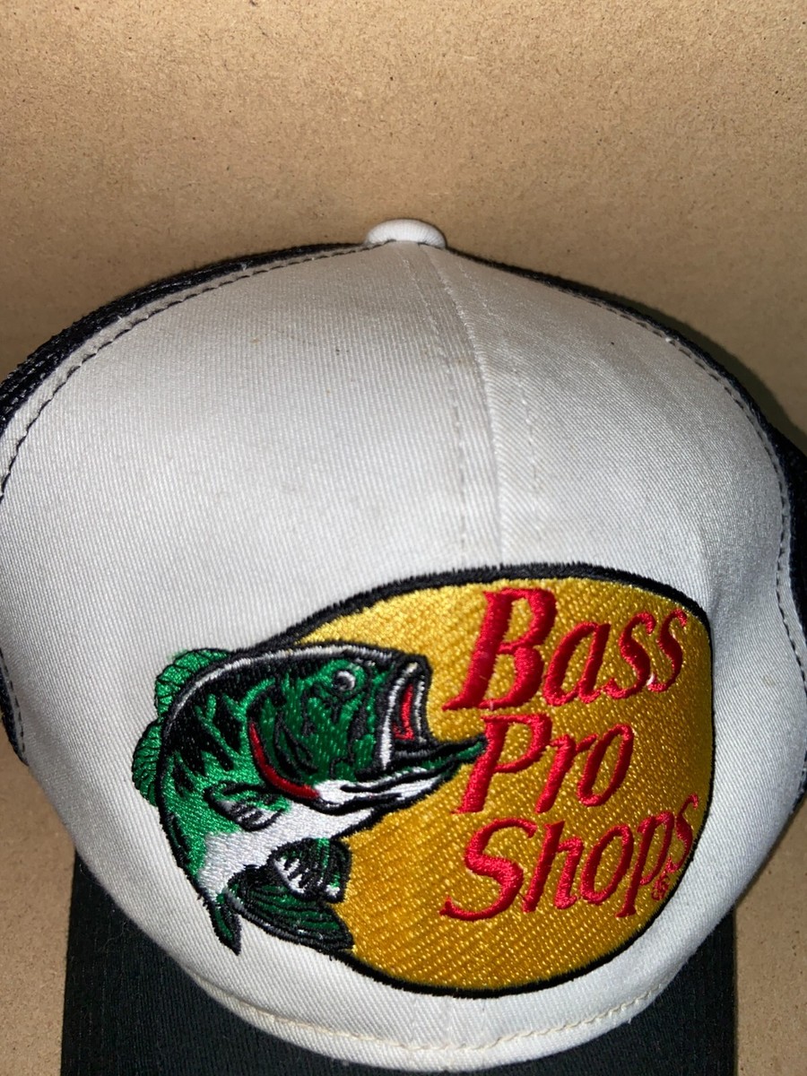 BASS PRO SHOPS MESH SNAPBACK TRUCKER HAT TWO TONE CAP