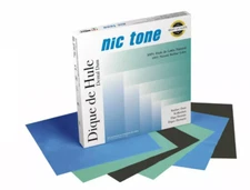 MDC NIC TONE Natural Rubber Latex Dental Dam - Heavy 6"x6" 36 Sheets/box