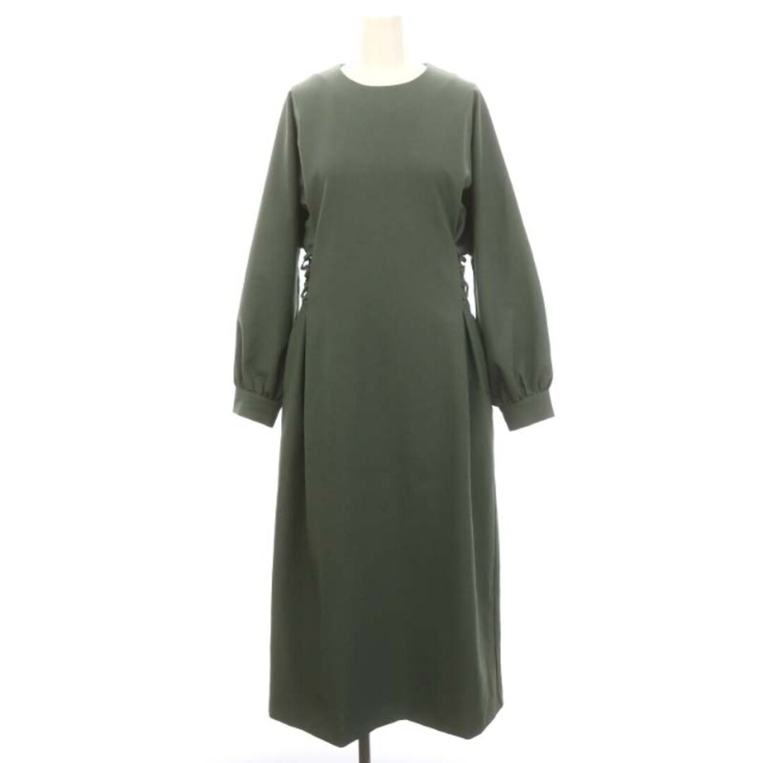 Rimarc rim.ark waist shape long OP dress sleeve 36 green NR Used 