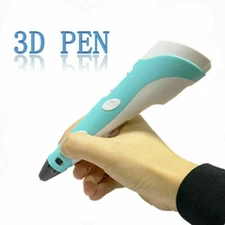 3D Print Pen Drawing Pen Set With LCD Screen +Free PLA Filaments USB kids Gift