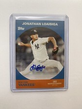 2022 Topps Montgomery Club 582 Jonathan Loaisiga Auto #9A