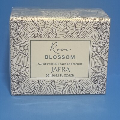 JAFRA Rose Blossom Eau De Parfum 1.7 fl. oz. 50 ml. New Sealed Agua De Perfume