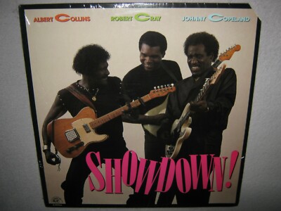 Albert COLLINS Robert CRAY Johnny COPELAND Showdown! ORIG SEALED LP 1985 AL-4743