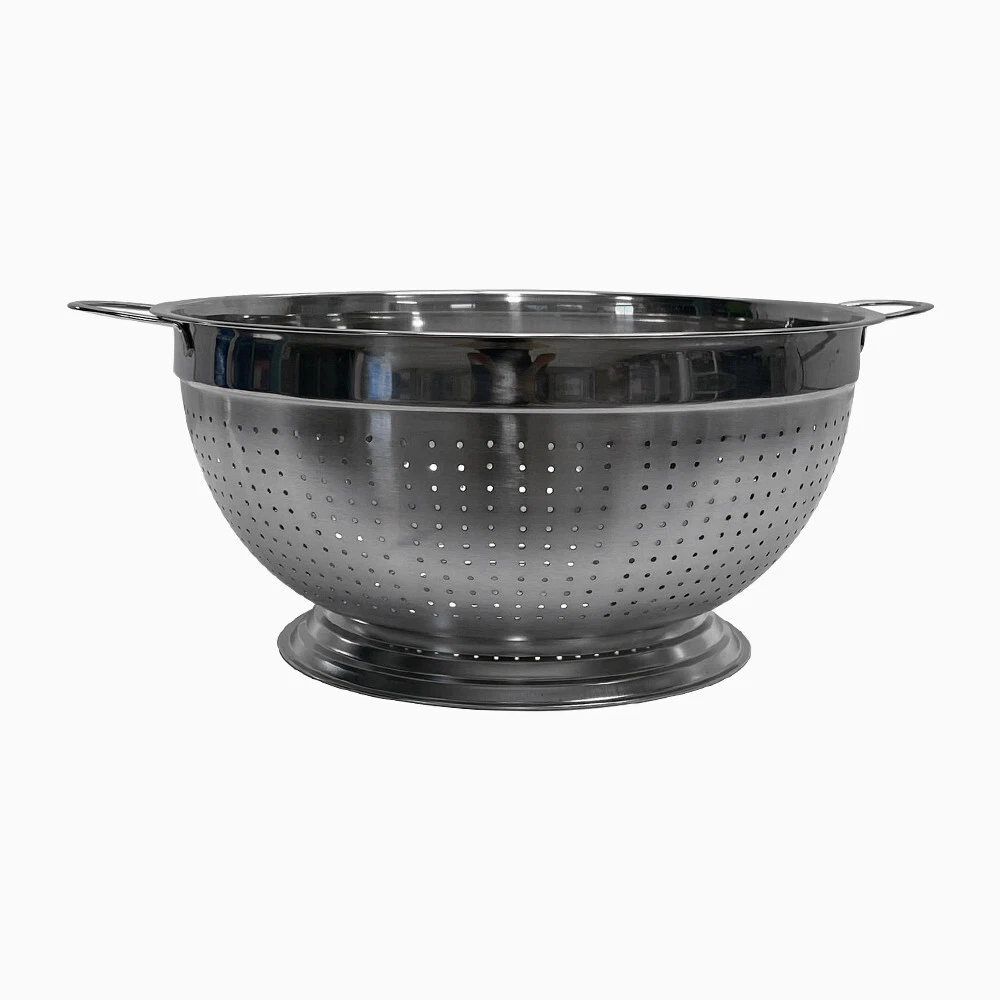 15" Stainless Steel Colander, Easy Grip Strainer with Heat Resistant Handles
Opens in a new window o