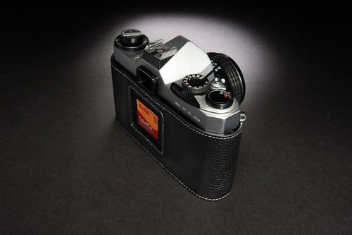 Genuine Real Leather Half Camera Case Bag Cover for Pentax KX SP SPF Film Camera - 第 11/33 張圖片