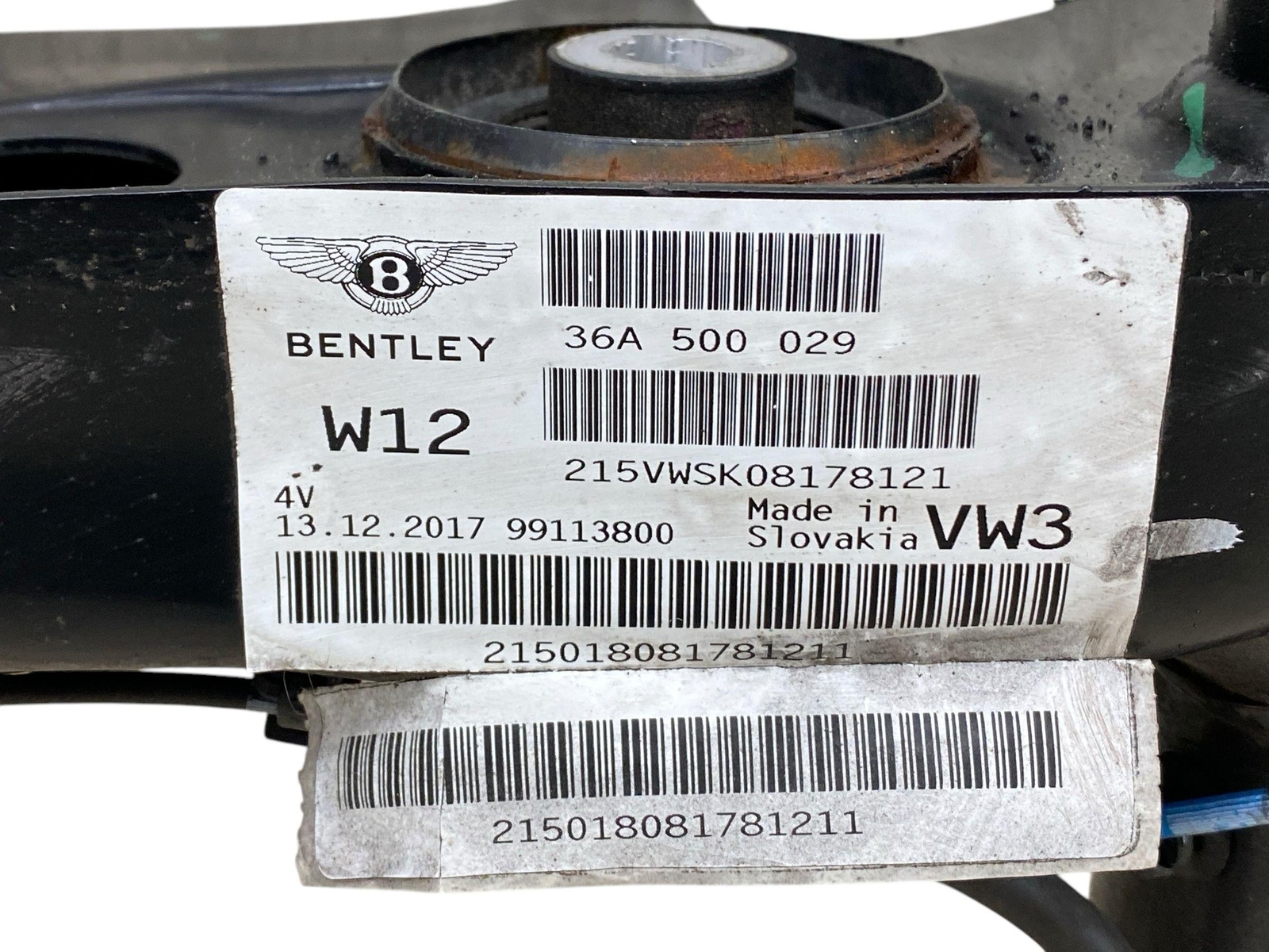 2016-2020 BENTLEY BENTAYGA OEM REAR SUBFRAME SUSPENSION CROSSMEMBER *42K MILES*