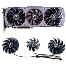 Cooling Fan for COLORFUL GTX1660 1660S 1660TI iGame Advanced OC Graphics Card