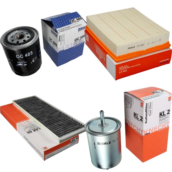Mahle Kraftstofffilter KL 2 Innenraum LAK 45 Luftfilter LX 622 ÖLfilter OC 485-image