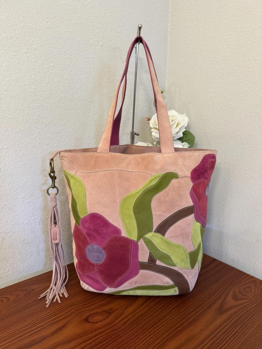 Coach Poppy Suede Exterior Tote Bags & Handbags for Women for sale