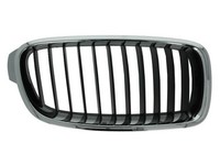 Blic 6502-07-0063992P KüHlergrill Chrom/Schwarz FüR BMW Rechts