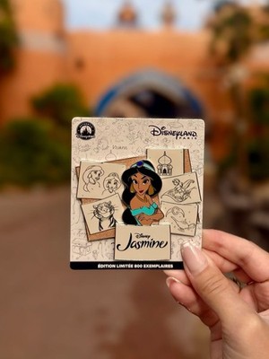 Disney Disneyland Paris Pins Jasmin Limited Edition LE 800 Metall - 1 Stück