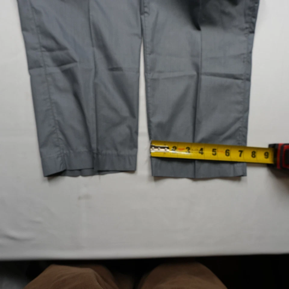 Vintage Bugle Boy Parachute Countdown Pants Sz 28M fits 28x31 Gray Zippers 80s - Image 4 of 4