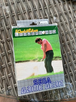 Sega Game Gear Spiel - World Class Leaderboard Golf - Originalverpackt