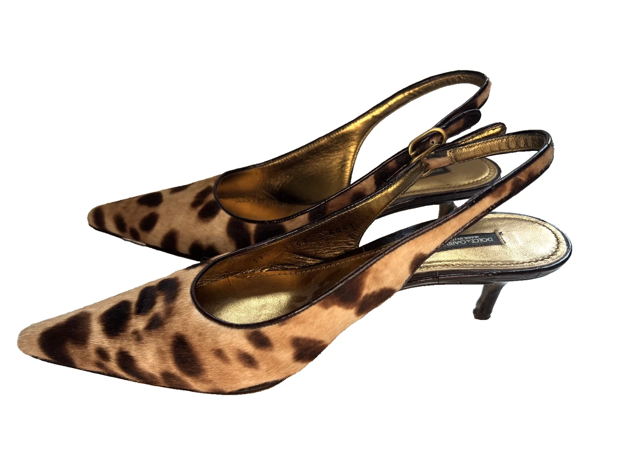 Dolce&Gabbana Animal Print Heels for Women for sale - eBay