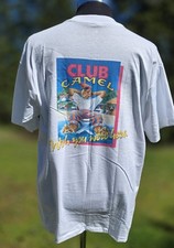 Vintage 90s Joe Camel Club T-Shirt Men XL USA Single Stitch Wish You Were Here