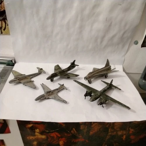 Dinky Toys Vintage Diecast & Other Small Scale Planes Aircraft For Spares