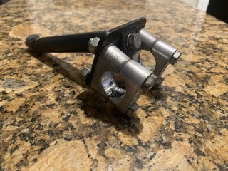 Vintage 80’s Old School BMX Huffy Double Clamp Stem Neck For 1” Bars Racing HTF