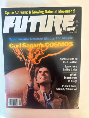FUTURE Life Magazine #22 November 1980 - Carl Sagan Cosmos Alien Contact Ex