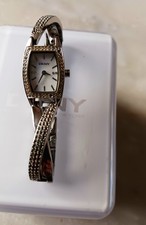 Montre DKNY Femme Acier Inox Strass - Mouvement Quartz - Occasion Bon état