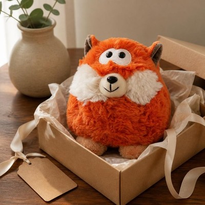 4 Stück Wild Canid Stofftier Puppe Weich Wolf Stofftier Puppe Kindersicher für Kinder