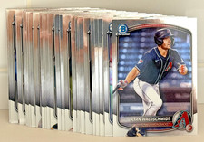 2025 Bowman Draft CHROME Lot of 26 Cards ~ MLB PROSPECT CARDS ~ ALL CHROME