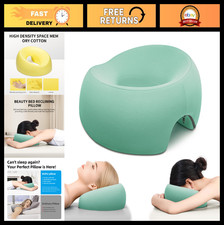 Memory Foam Face Down Pillow for Massage Eye Surgery - Removable Cover, Green