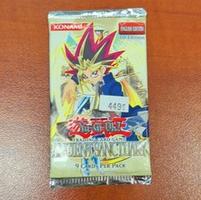 Konami Yu-Gi-Oh Ancient Sanctuary 1st Edition sealed booster pack 9 cards