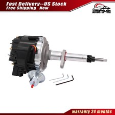 Speedway Motors Hei Distributor 2896516-blk For Chevy 216235261 Straight 6