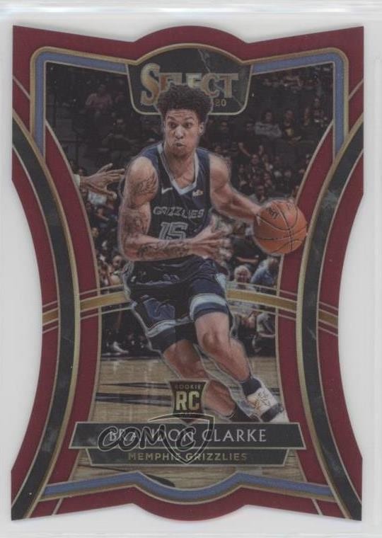 2019 Panini Select Premier Level Maroon Prizm /175 Brandon Clarke Rookie RC 0rf9