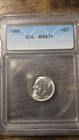 1960 10c Roosevelt ICG MS 67+ Silver Dime
