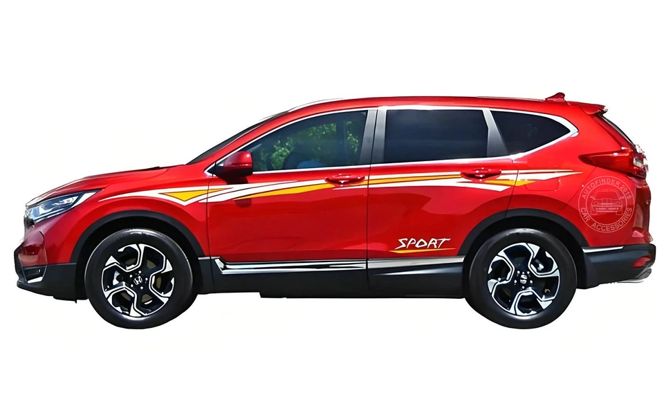 Graphics Sport Car Sticker For HONDA CR-V Waist Line Stripe Side Door Decals - Imagem 2 de 4