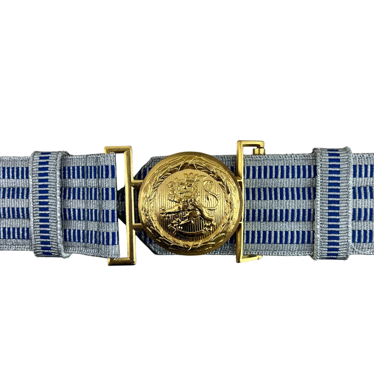 army dress blue ceremonial belt US Army Ceremonial Belt with 24k Gold-Plated Buckle