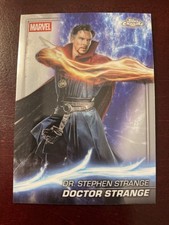 2025 Topps Chrome Marvel Studios Refractor Dr Stephen Strange #65 Doctor Strange