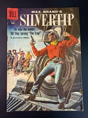 Max Brand's Silvertip #898 Dell Four Color Comics 1958 VG/FN