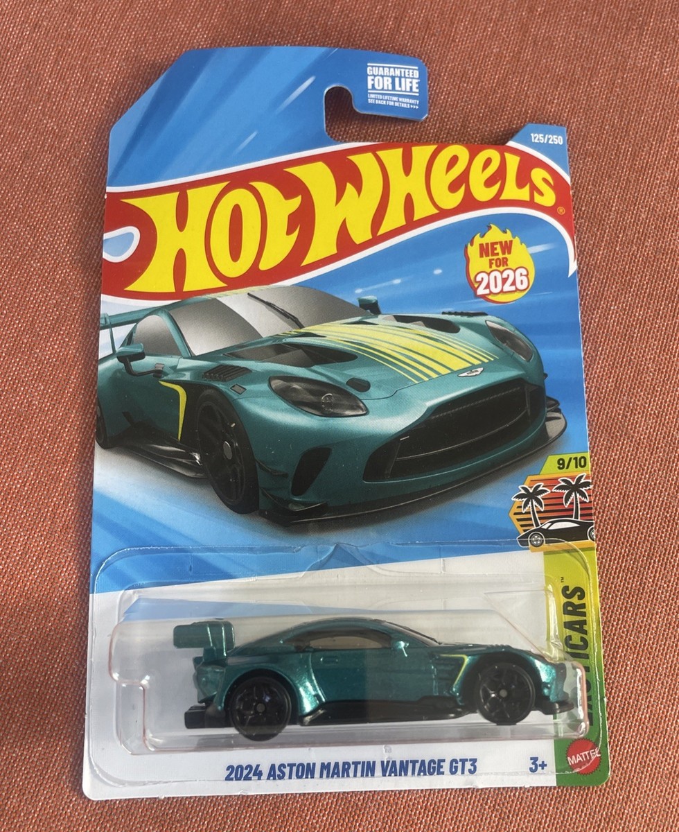 【箱付き】日本製 MULTI ACTION 711 ASTON-MARTIN 2024 Aston Martin Vantage GT3 #125 Exotic Cars, 2026 Hot Wheels