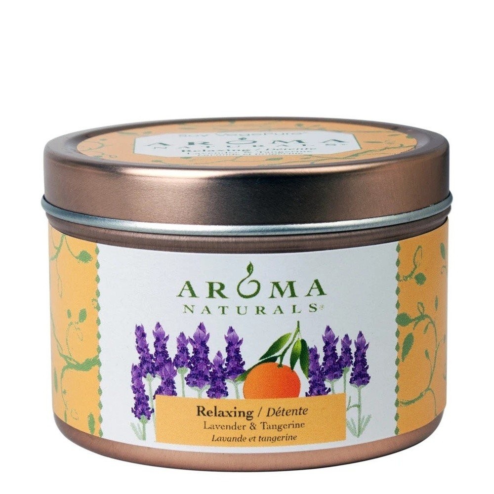 Aroma Naturals Travel Tins Candle Relaxing Tangerine 1 контейнер
