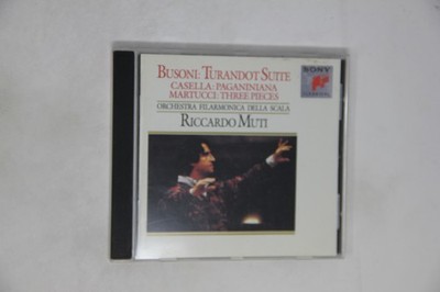Busoni Turandot Suite Casella Paganiniana Martucci Three Pieces CD