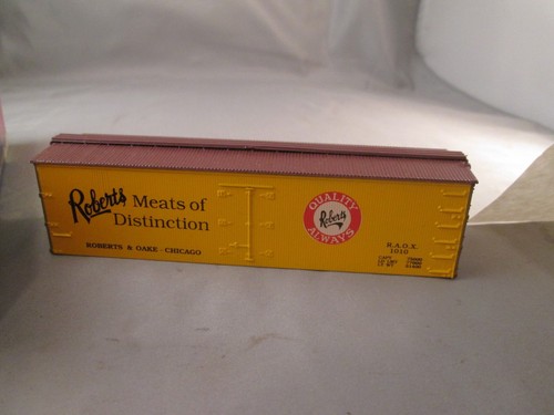 Reefer Roberts Meats of Distinction Chicago 1010 Freight Roundhouse escala HO 36' | Zustand: New
